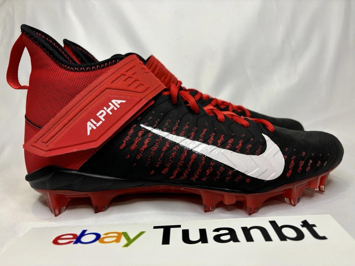 Preços baixos em Nike Alpha Menace Pro 2 Mid University Red Black