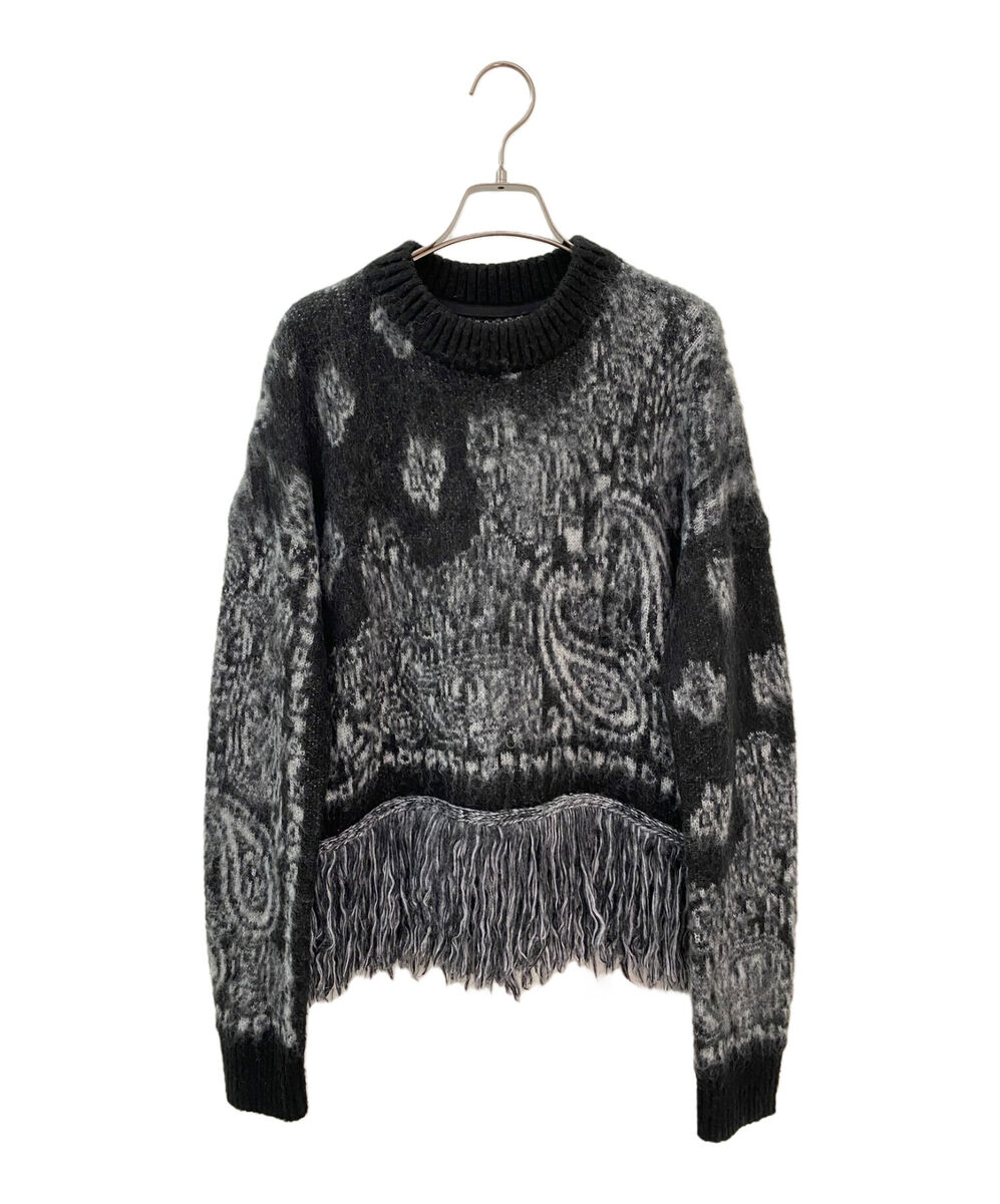 M Sacai Bandana Jacquard Knit Pullover Shoulder width 42cm M Sacai Bandana Jacquard Knit Pullover Shoulder width 42cm