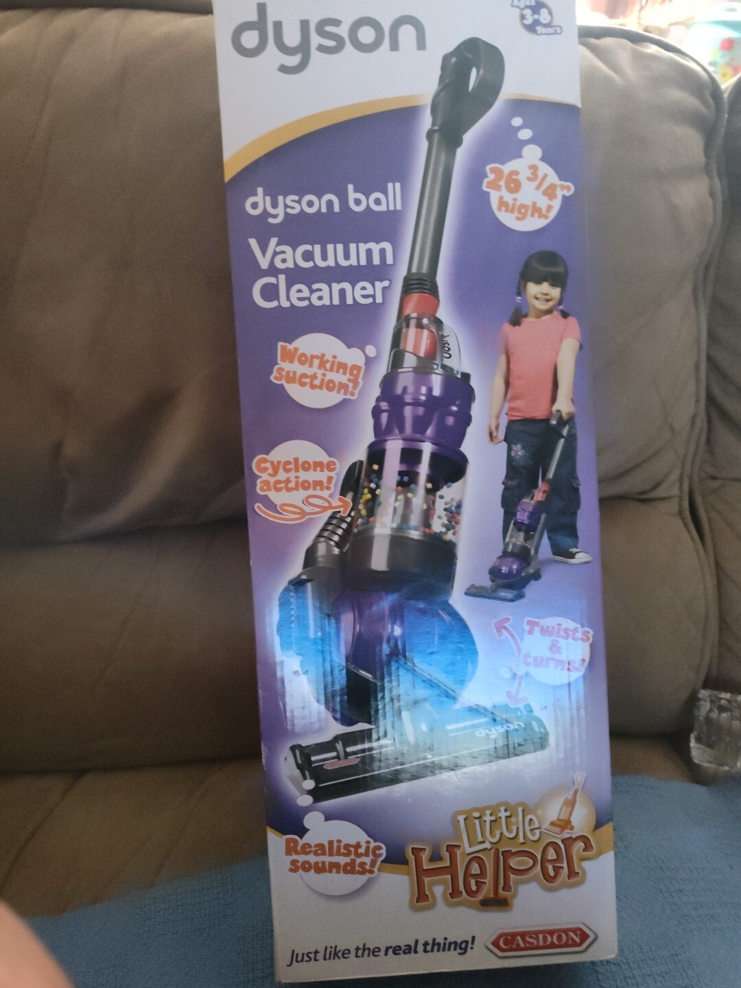 Casdon Dyson Ball Vacuum Cleaner Purple Toy Pretend Play for sale online eBay