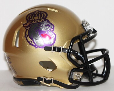 2024 James Madison JMU Dukes Custom Riddell Mini Helmet vs Cincinnati