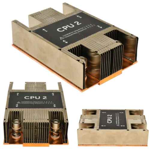DELL CPU Heatsink / Kühler CPU2 for PowerEdge  M630 Blade Server 093GVP - Afbeelding 1 van 4