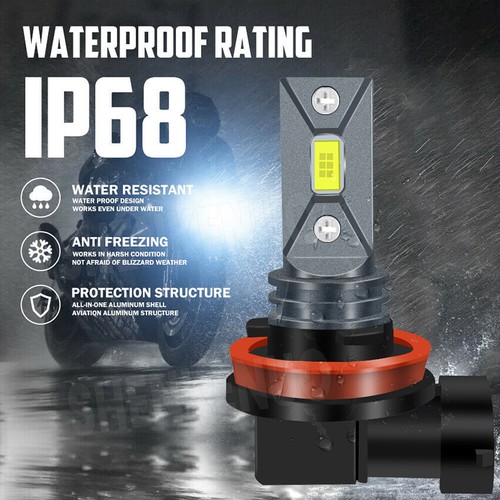 For 2019-2022 Ram 1500 2500 3500 LED Headlight Hi/Lo + Fog Light Bulbs Combo A+ - Foto 12 di 18