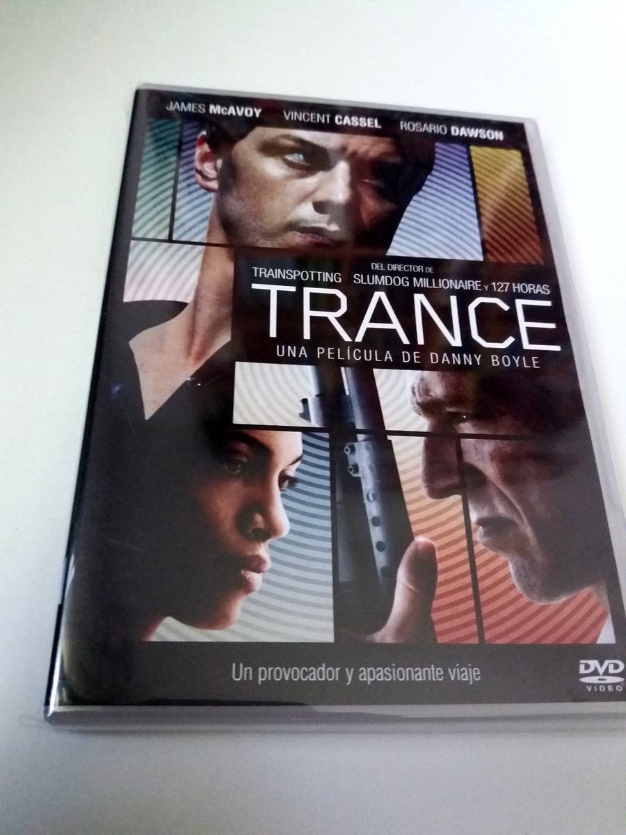 Dvd 'Trance' Like New Danny Boyle James McAvoy Vincent Cassel Rosario Dawson