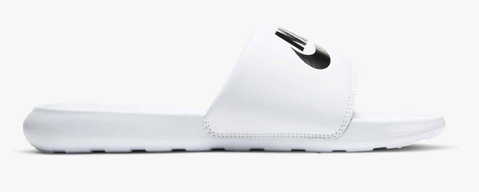 Ciabatte Nike Victori One Slide bianche foto 4
