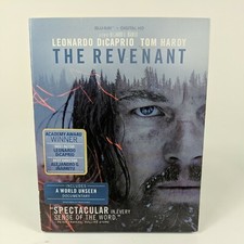 The Revenant Blu-ray Disc, 2016 W/ Flip book Slipcover No digital code