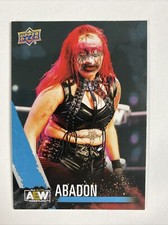 2021 Upper Deck AEW ABADON First Edition #22 wrestling card