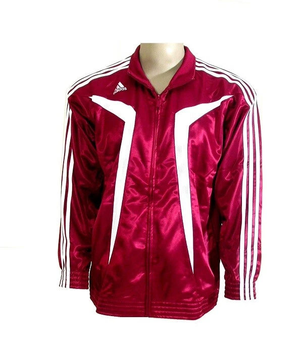 Weinrote cheap adidas jacke