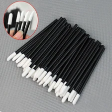 50/100Pcs Disposable Lip Brush Eyelash Lash Mascara Applicator Lipstick Wands