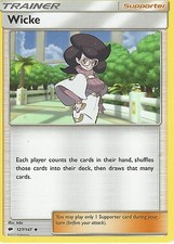 127/147 Wicke Uncommon: Pokemon Trading Card Game SM-03 Burning Shadows