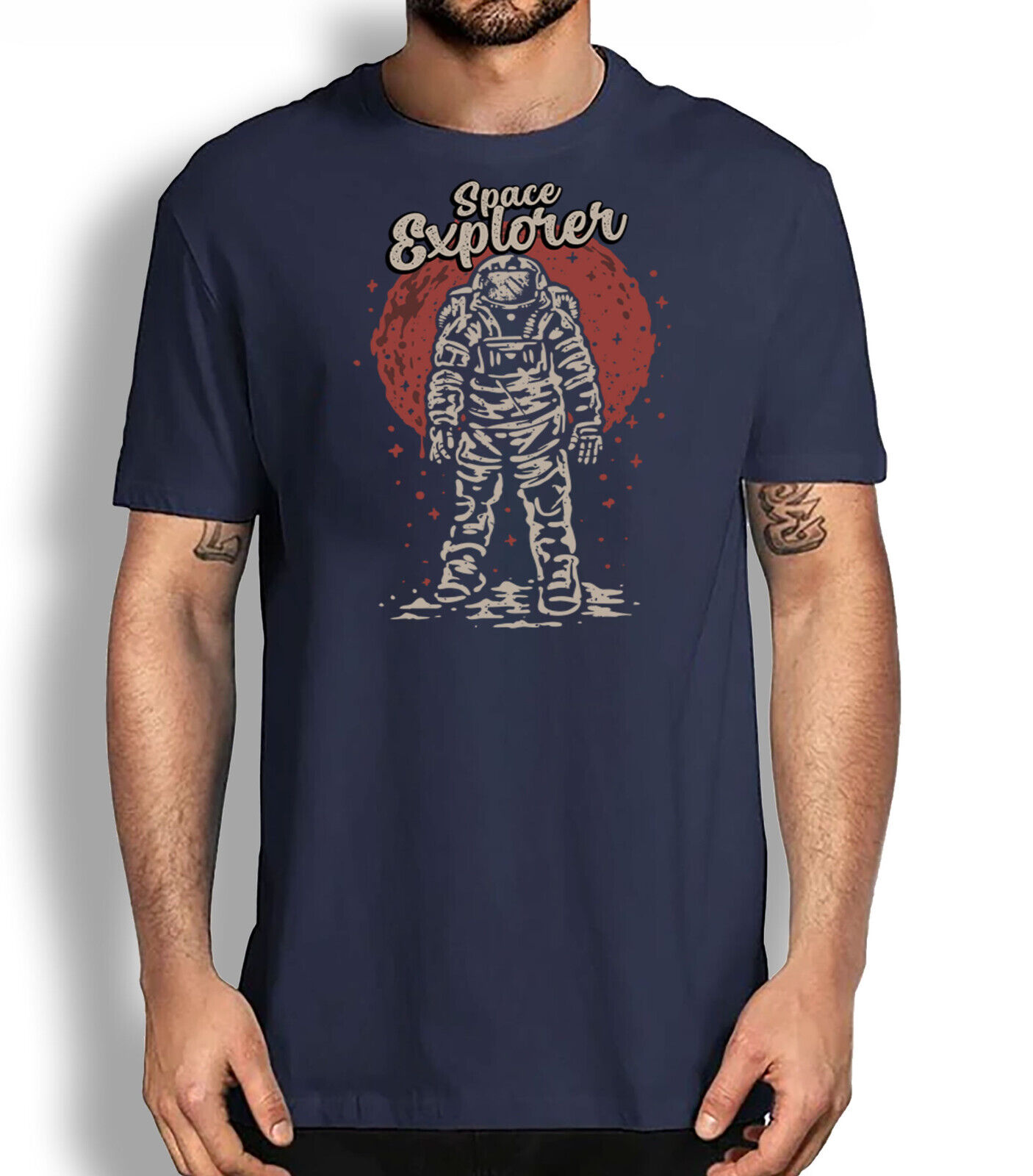 Space Explorer NASA Astronaut T-shirt Astronomy graphic Tee Shirt