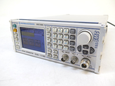 Rohde & Schwarz SMC100A Signal Generator 9 kHz to 1.1 GHz SMC-B101