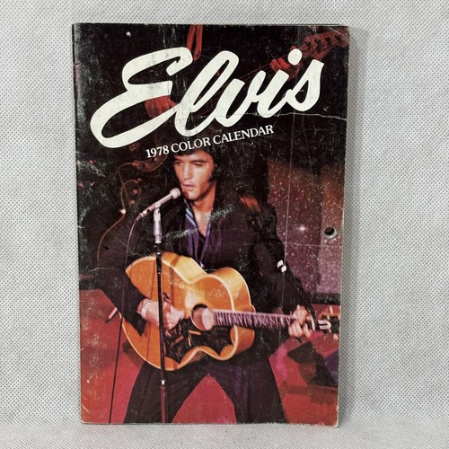 Vintage Elvis Farbkalender 1978 - Bild 2 von 20