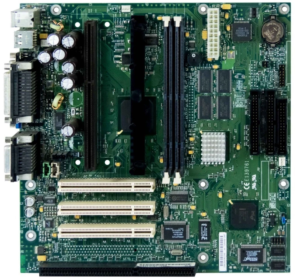 MAINBOARD INTEL RC440BX 719448-204  SLOT 1 2xSDRAM ISA PCI 3x PCI, 1x ISA - Bild 2 von 2