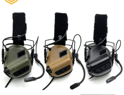 Tactical Electronic Earmuff Outdoor Sport Anti-noise Headset Sound Amplification