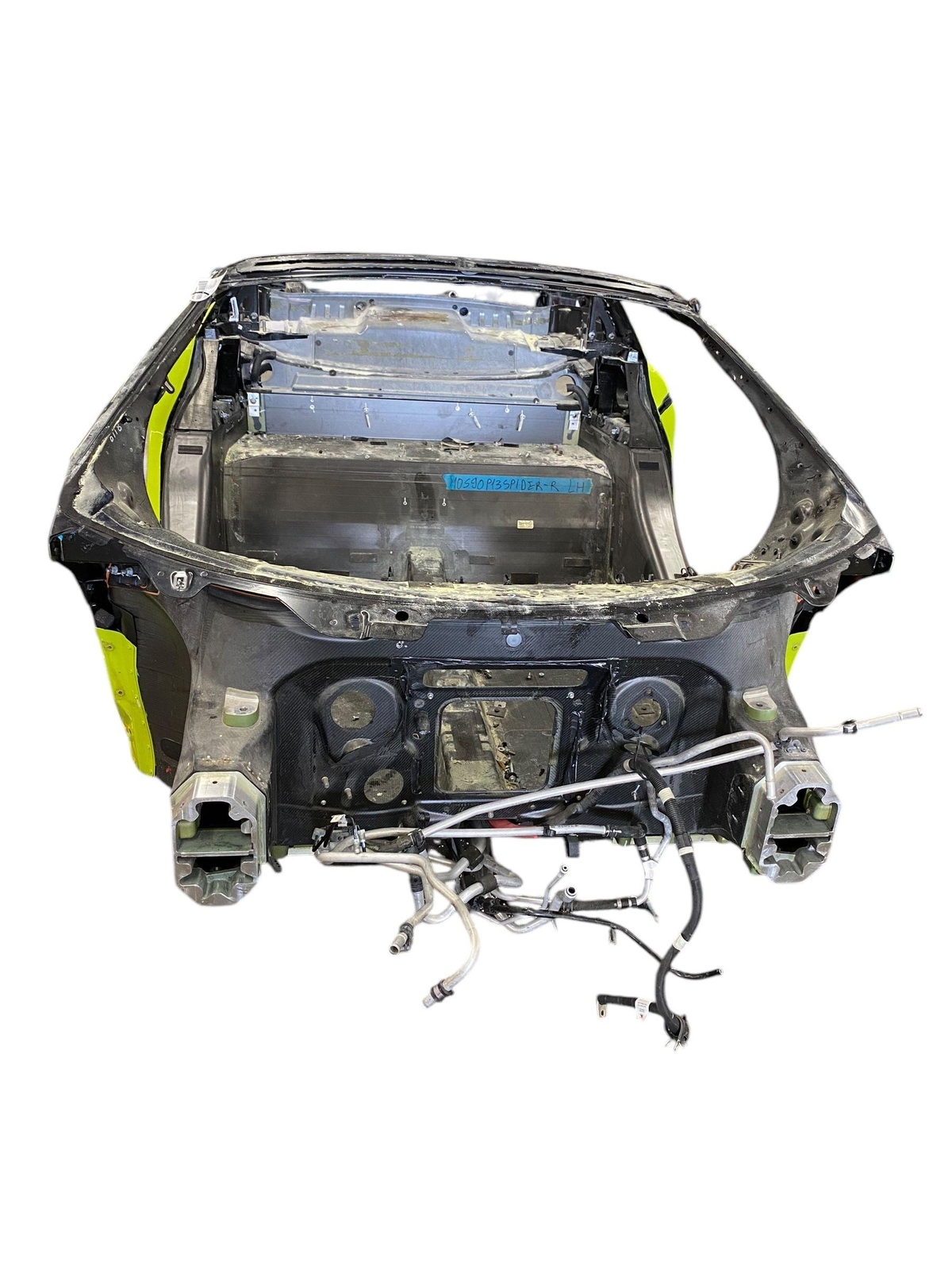2019-2021 MCLAREN 600LT SPIDER CARBON FIBER BODY SHELL TUB *ENGINE FIRE* OEM