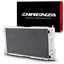 DIRENZA ALLOY 40MM RACE SPORT RADIATOR RAD FOR FIAT PUNTO 1.4 GT TURBO 94-99