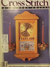 Jan Feb 1988 Cross Stitch Country Crafts Magazine Cross Stitch Patterns
