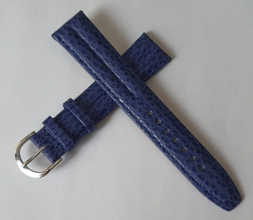 Bracelet Montre En Cuir Véritable Style Requin - Largeur 18mm - Neuf Sans étiquette