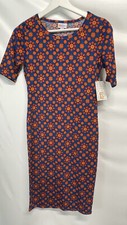 Lularoe Sheath T-Shirt Dress NEW Simply Comfortable Julia Dress NWT XS