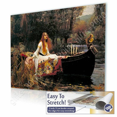The Lady Of Shalott von Waterhouse | Leinwand (gerollt) | Wandbild Kunstwerk Bild - Bild 2 von 21