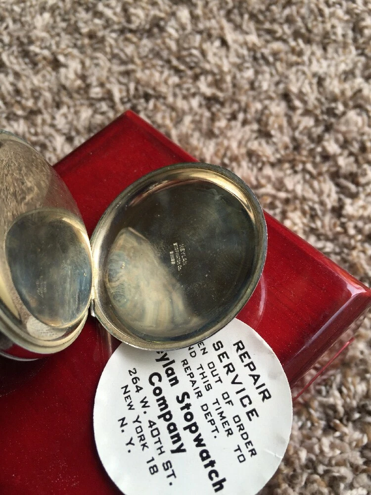 A R J F Meylan Vintage Stop Watch Swiss Made Needs Servicing