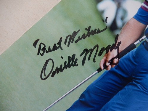 Fotografía autografiada de 8"" X 10"" de Orville Moody #2 - Imagen 2 de 2