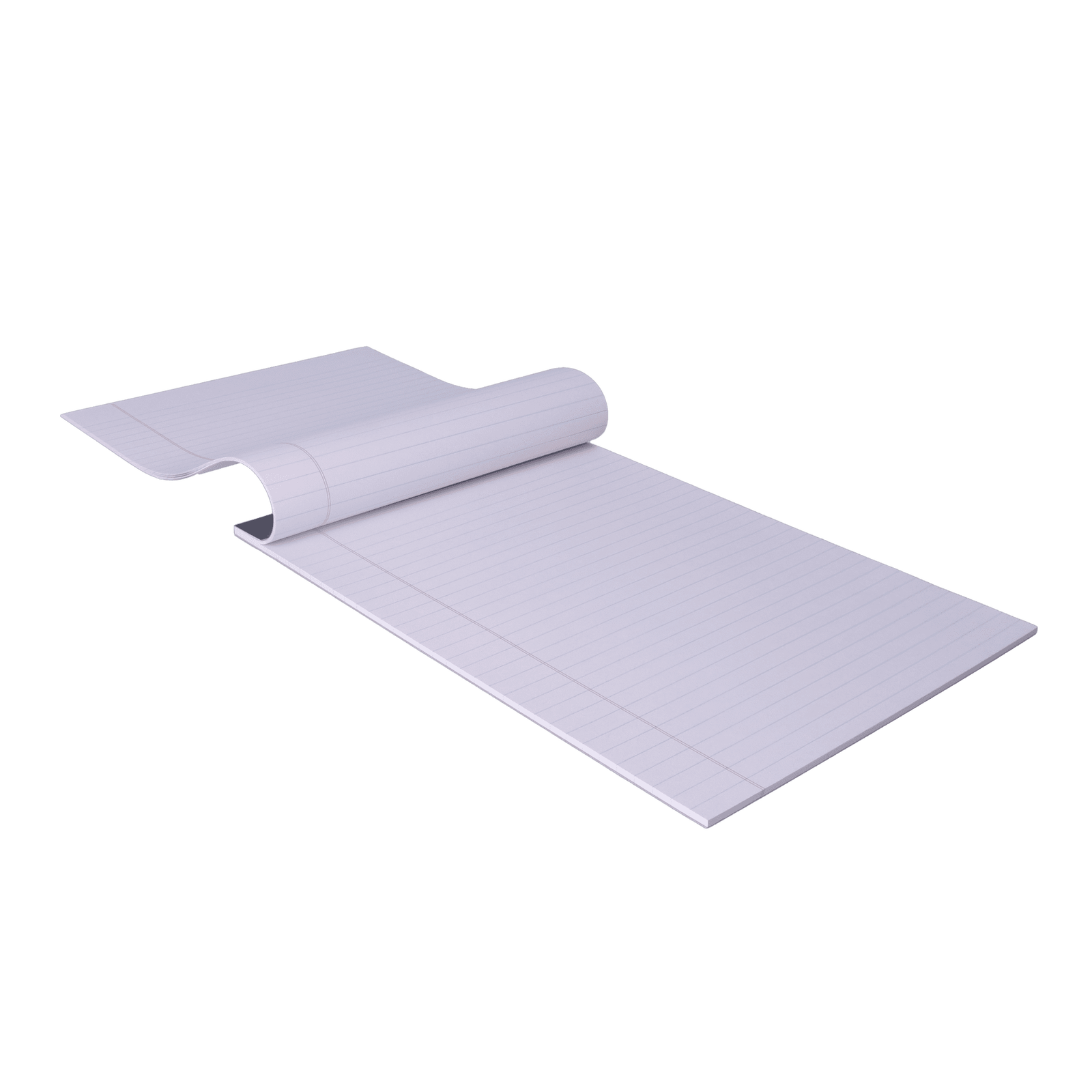 Pen + Gear Perforated Legal Pad, 8.5" x 11" White Color Paper 50 Sheets