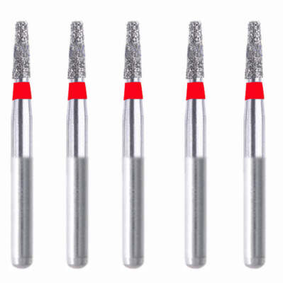 Conical,Round Edge 1.8 mm Dia Fine Grit Diamond Bur 5/Pack [1715-584.18F1]