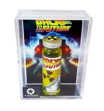 Back To The Future Plutonium Sample Vial Bottle with Display Collectable Box
