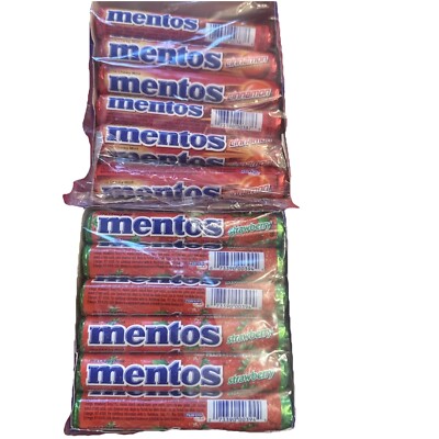 Mentos 2 Sealed Boxes Strawberry And Cinnamon 