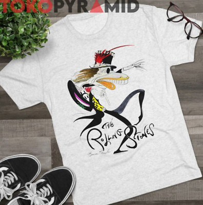 90S Vintage Rolling Sto*Nes Voodoo Lounge By Gerald Scarfe 2-Sided T-Shirt