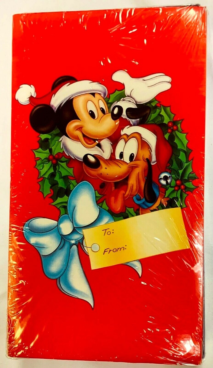 Walt Disney Mini Classics: Mickeys Christmas Carol (VHS, 1994) New