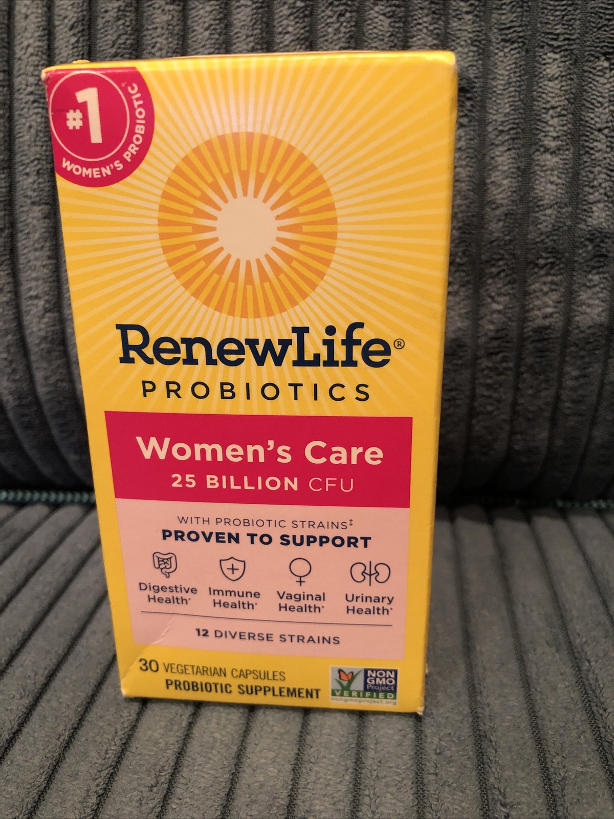 RenewLife Women's Care Probiotic Suplement 25 Billion CFU 30ct Exp 12/