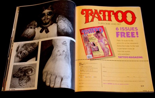 1991 TATTOO MAGAZIN #24 + POSTER Vintage SEPULTURA Skin Art EASYRIDERS - Bild 7 von 15