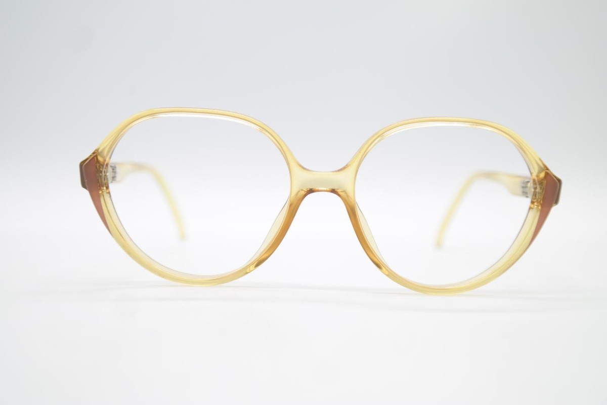 Monture De Lunettes Vintage Terri Brogan 8628 40 – Or Brun Ovale, Neuve Sans étiquette