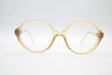 Vintage Terri Brogan 8639 Brown Oval Glasses Eyeglass Frame NOS