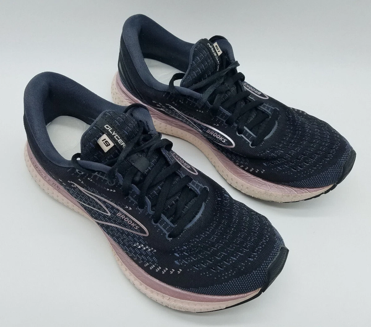 Brooks Glycerin 19 Women's Running Shoes Size 12 B (Medium) Black Rose