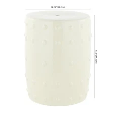 Safavieh PASHET 17.75" GARDEN STOOL, Reduced Price 2172745270 ACS4590A