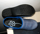 Blue SANITA Clogs Nurses Professional Shoes Slip on Size 38 US 7.5 - gently used — photo 2