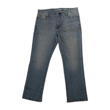 Mens Amazon Blue Stonewashed Bootcut Stretch Jeans W36  L 29  New With Tags.