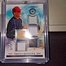 2025 PANINI BOYS OF SUMMER #FTM-TB TRAVIS BAZZANA RC RELIC & MEMORABILIA 93/99