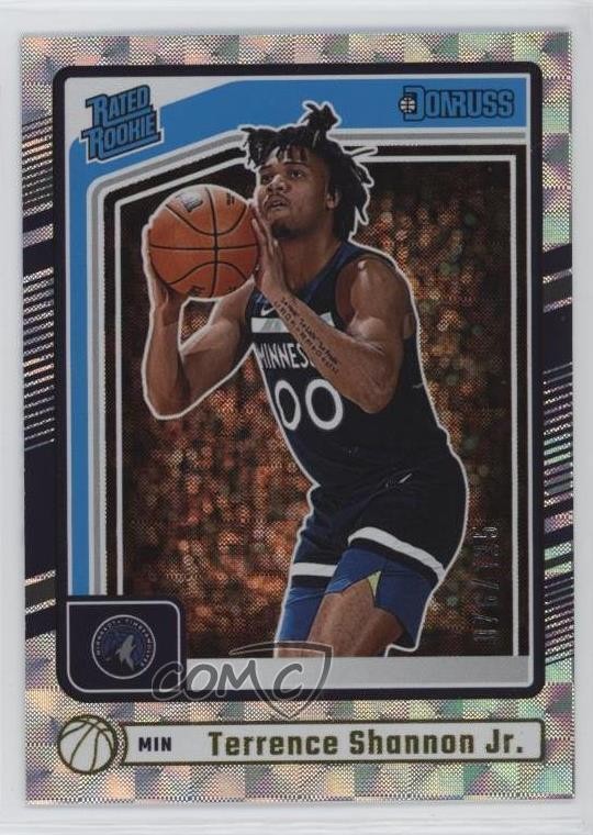 2024-25 Panini Donruss Rated Hyper /125 Terrence Shannon Jr #226 Rookie RC 11ng