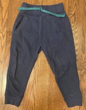 Tommy Bahama Boys Joggers Size XS/4 Blue Pockets Drawstring Embroidered Logo