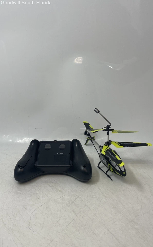 Protocol Tiger Jet Evo Black Yellow RC Electric Helicopter Drone Not Tested - Image 2 of 4