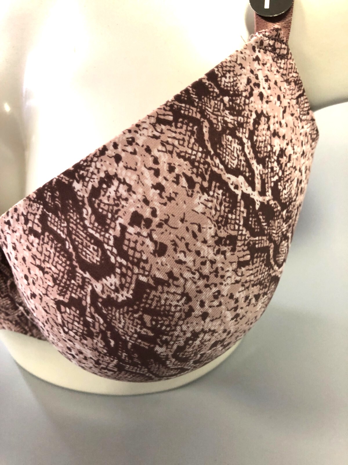 Primark Brown Print Underwired 38F Bra New With Tag image 2