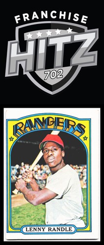 1972 Topps #737 Lenny Randle High Numbered