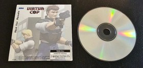 Virtua Cop (Sega Saturn, 1995) Not for Resale, Disc and Sleeve. Tested