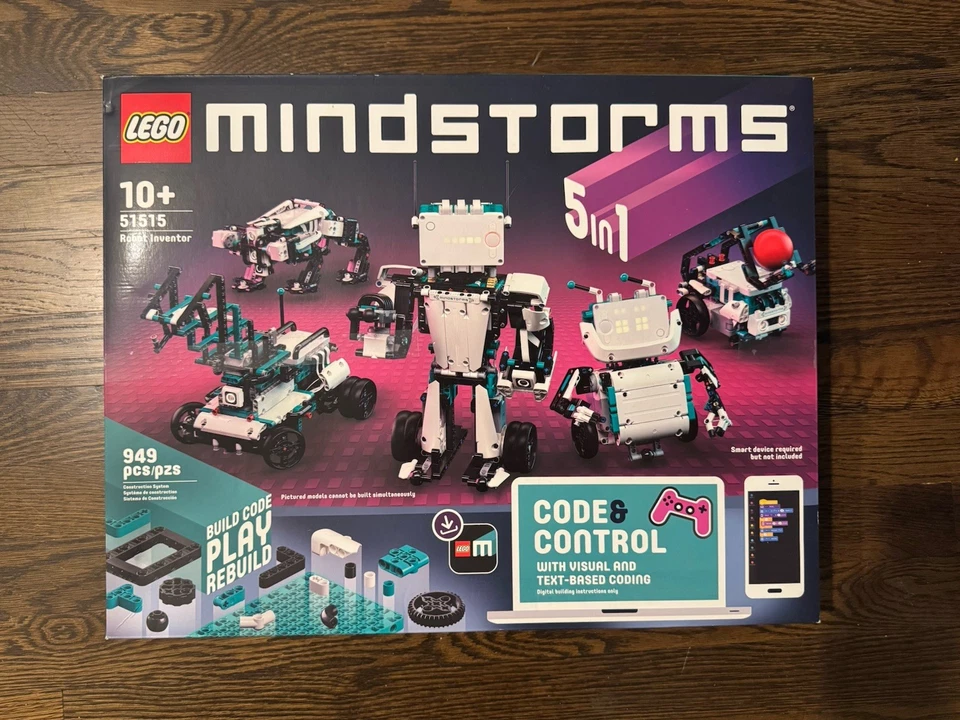 LEGO MINDSTORMS 5 In 1 - 51515 Robot Inventor Code And Control - Image 2 of 4