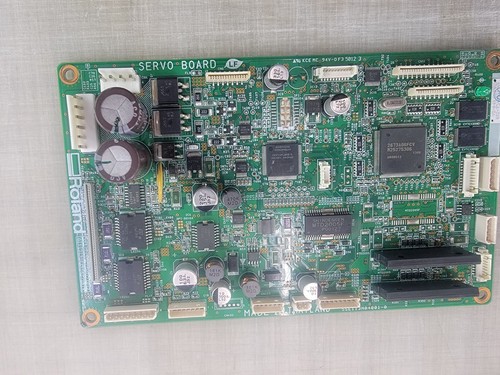Roland vs-540 Servo Board **used** pulled out of our vs-540 with bad printhead.