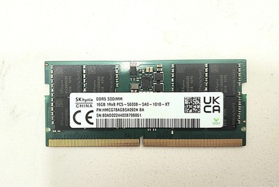 SK Hynix - 16GB RAM 1Rx8 PC5 5600 DDR5 Verified China SODIMM Memory